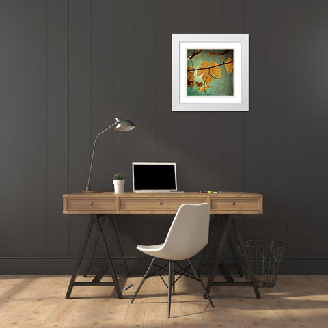 Divine I White Modern Wood Framed Art Print with Double Matting by Harston-Weddle, Ryan