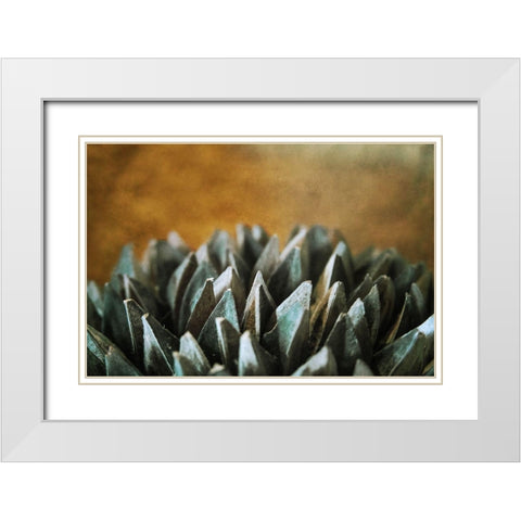 Seeding White Modern Wood Framed Art Print with Double Matting by Valner, Jessica