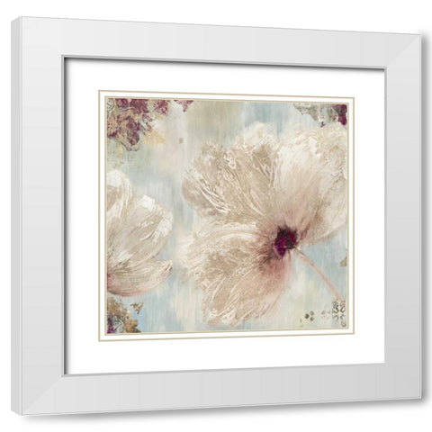 Ornamental II White Modern Wood Framed Art Print with Double Matting by Jensen, Asia