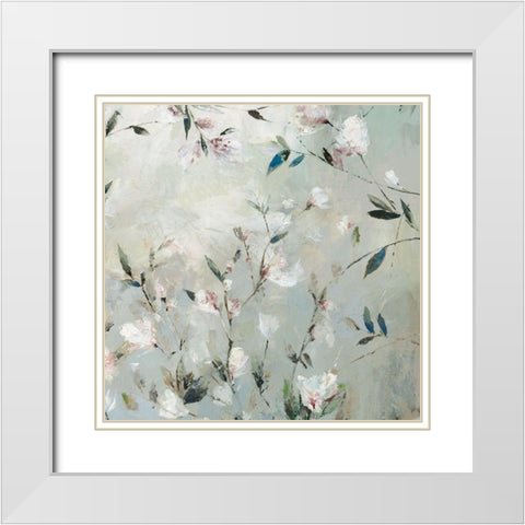 Sweet II White Modern Wood Framed Art Print with Double Matting by Jensen, Asia