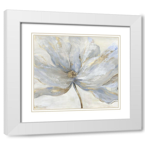 Novelty  White Modern Wood Framed Art Print with Double Matting by Jensen, Asia