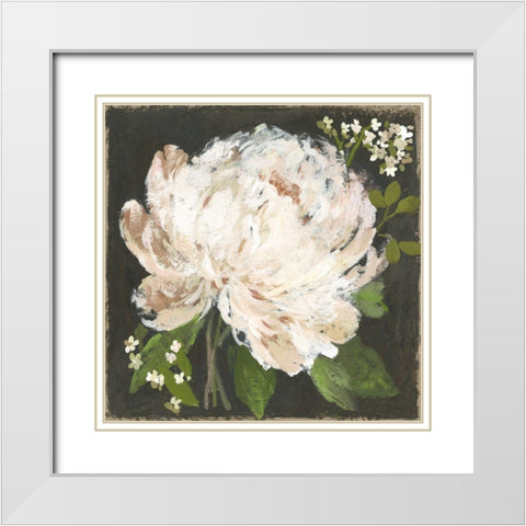 Fruit of the Flower I White Modern Wood Framed Art Print with Double Matting by Jensen, Asia