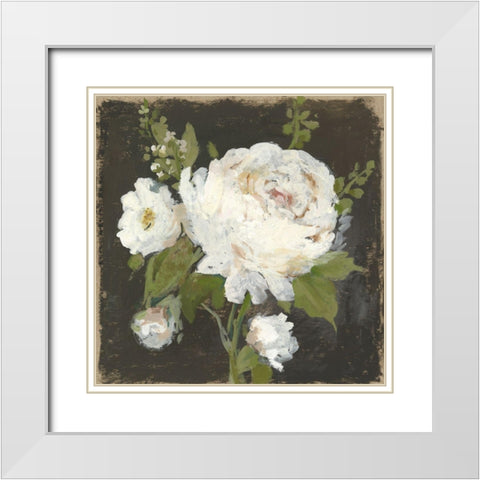 Fruit of the Flower II White Modern Wood Framed Art Print with Double Matting by Jensen, Asia