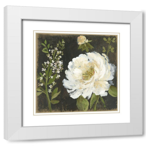 Fruit of the Flower III White Modern Wood Framed Art Print with Double Matting by Jensen, Asia