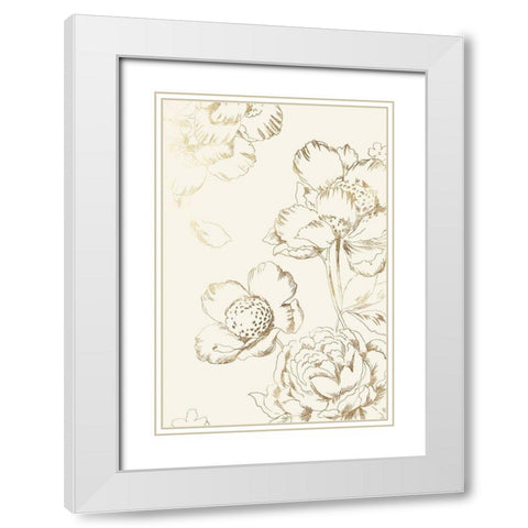 Fragile and Strong II White Modern Wood Framed Art Print with Double Matting by Jensen, Asia