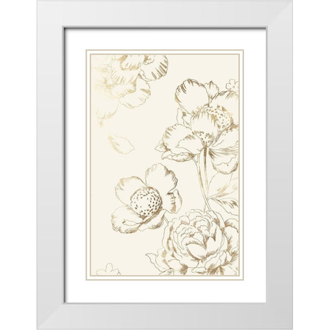 Fragile and Strong II White Modern Wood Framed Art Print with Double Matting by Jensen, Asia