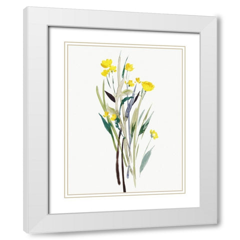 Yours to Keep White Modern Wood Framed Art Print with Double Matting by Jensen, Asia