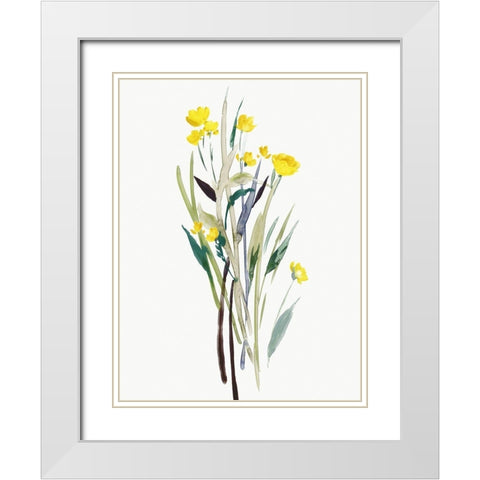 Yours to Keep White Modern Wood Framed Art Print with Double Matting by Jensen, Asia