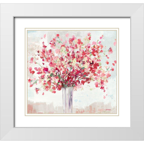 Madison  White Modern Wood Framed Art Print with Double Matting by Jensen, Asia