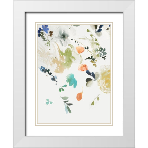 Becoming  White Modern Wood Framed Art Print with Double Matting by Jensen, Asia