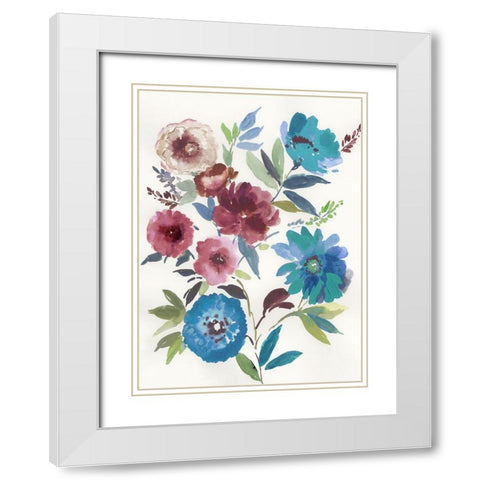 Sunday Fresh Picks White Modern Wood Framed Art Print with Double Matting by Jensen, Asia