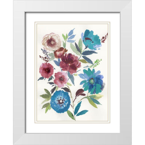 Sunday Fresh Picks White Modern Wood Framed Art Print with Double Matting by Jensen, Asia