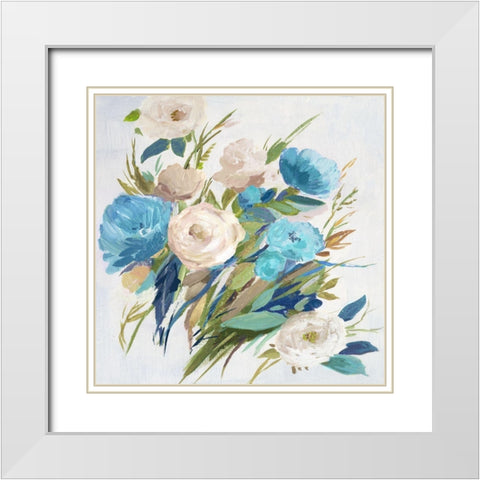 Ode to The Spring White Modern Wood Framed Art Print with Double Matting by Jensen, Asia