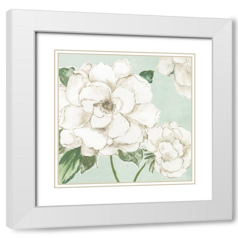 Morning Dream White Modern Wood Framed Art Print with Double Matting by Jensen, Asia