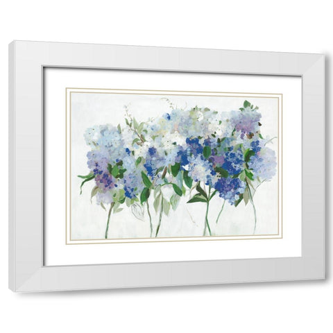 Instant Charm White Modern Wood Framed Art Print with Double Matting by Jensen, Asia