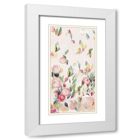 Belle de Jour I White Modern Wood Framed Art Print with Double Matting by Jensen, Asia
