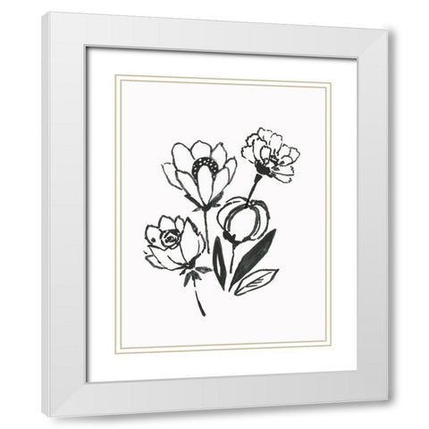 Before Morning II White Modern Wood Framed Art Print with Double Matting by Jensen, Asia