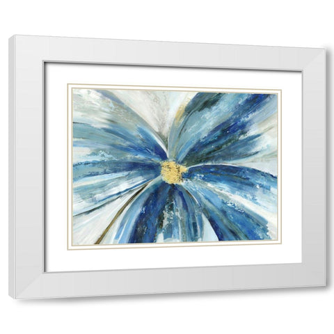 Ophelia I White Modern Wood Framed Art Print with Double Matting by Jensen, Asia