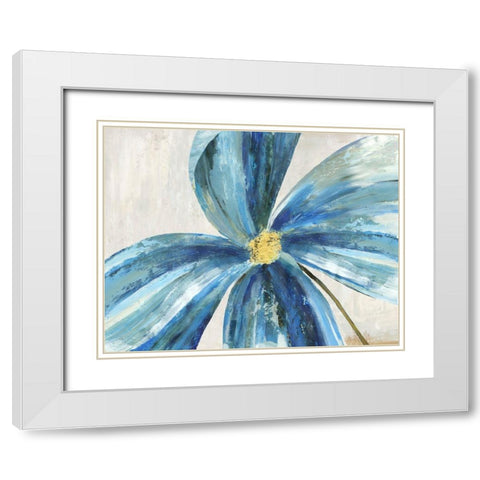 Ophelia II White Modern Wood Framed Art Print with Double Matting by Jensen, Asia