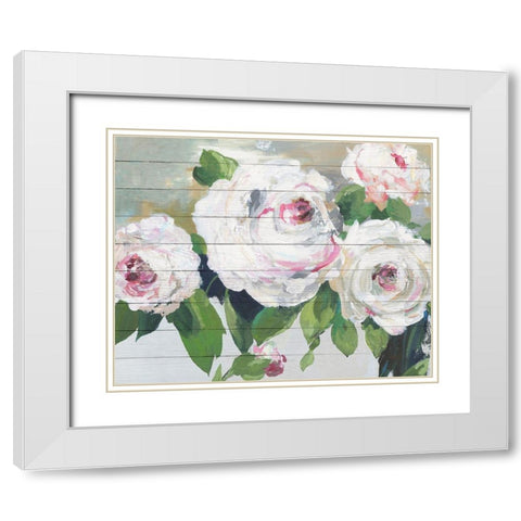 Nostalgic I White Modern Wood Framed Art Print with Double Matting by Jensen, Asia