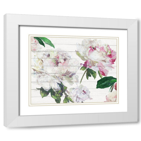 Nostalgic II White Modern Wood Framed Art Print with Double Matting by Jensen, Asia