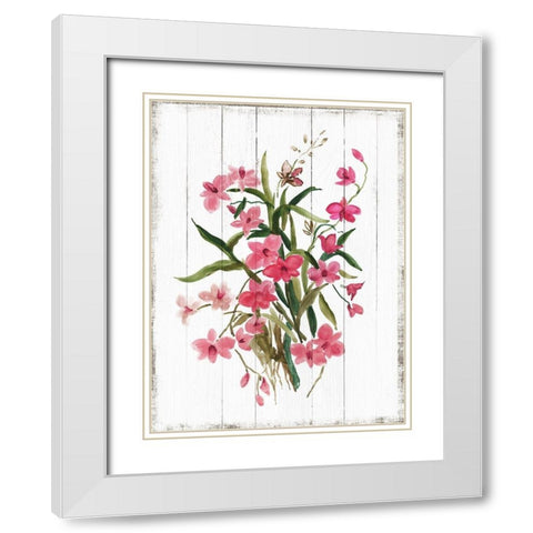 Sentimental Memories I White Modern Wood Framed Art Print with Double Matting by Jensen, Asia