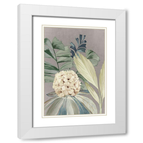 Fairytale II Blue Version White Modern Wood Framed Art Print with Double Matting by Jensen, Asia