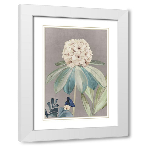 Fairytale III Blue Version White Modern Wood Framed Art Print with Double Matting by Jensen, Asia