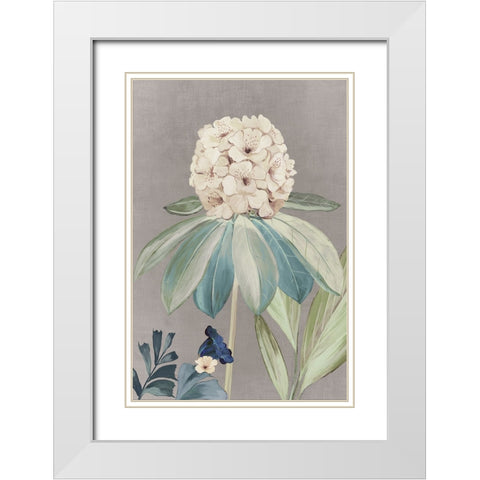 Fairytale III Blue Version White Modern Wood Framed Art Print with Double Matting by Jensen, Asia