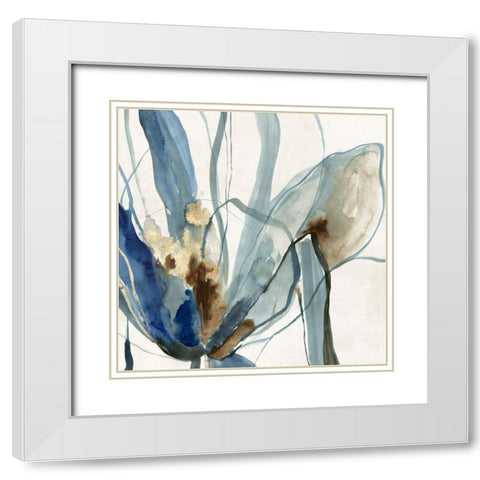 Refined II White Modern Wood Framed Art Print with Double Matting by Jensen, Asia