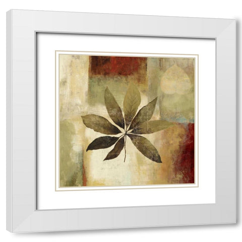 Passing By White Modern Wood Framed Art Print with Double Matting by Jensen, Asia