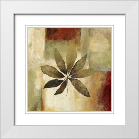 Passing By White Modern Wood Framed Art Print with Double Matting by Jensen, Asia