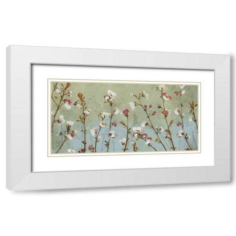 In the Wind - Oversize White Modern Wood Framed Art Print with Double Matting by Jensen, Asia