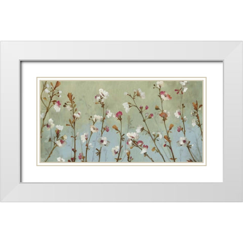 In the Wind - Oversize White Modern Wood Framed Art Print with Double Matting by Jensen, Asia