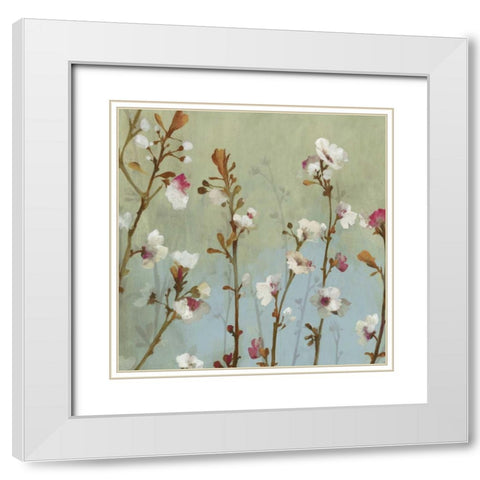 In the Wind - Special White Modern Wood Framed Art Print with Double Matting by Jensen, Asia