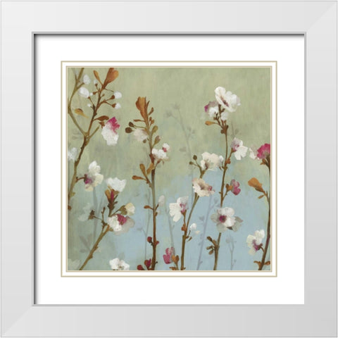 In the Wind - Special White Modern Wood Framed Art Print with Double Matting by Jensen, Asia