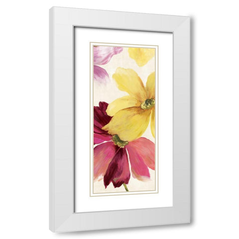 Summer Breeze I - Special White Modern Wood Framed Art Print with Double Matting by Jensen, Asia
