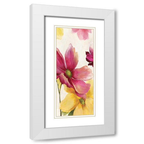 Summer Breeze II - Special White Modern Wood Framed Art Print with Double Matting by Jensen, Asia