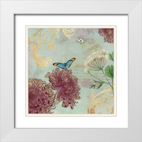 Venetian I White Modern Wood Framed Art Print with Double Matting by Jensen, Asia