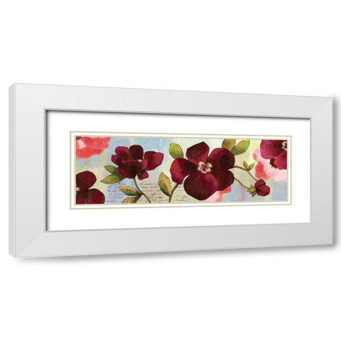 Outdoor II  White Modern Wood Framed Art Print with Double Matting by Jensen, Asia