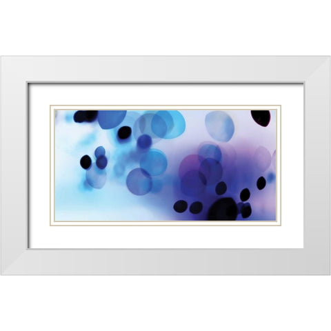 Marine Light Flasing White Modern Wood Framed Art Print with Double Matting by McMasters, James