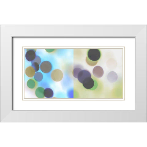 Flashbulb Surprise White Modern Wood Framed Art Print with Double Matting by McMasters, James