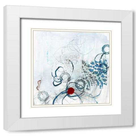 Sublime I  White Modern Wood Framed Art Print with Double Matting by Neale, Kathryn
