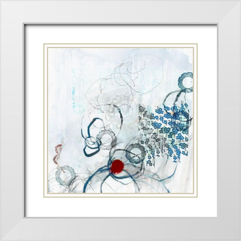 Sublime I  White Modern Wood Framed Art Print with Double Matting by Neale, Kathryn