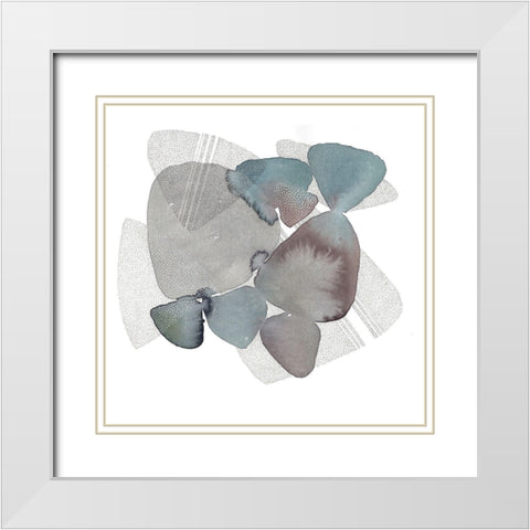 Sundance  White Modern Wood Framed Art Print with Double Matting by Rupe, Kim