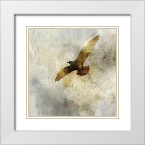 Ocean Flight II White Modern Wood Framed Art Print with Double Matting by Roko, Ken