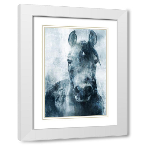 As They Stand I White Modern Wood Framed Art Print with Double Matting by Roko, Ken