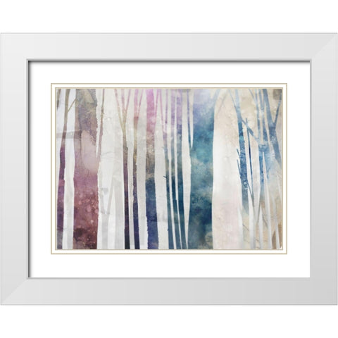 Charmed IIÂ  White Modern Wood Framed Art Print with Double Matting by Roko, Ken