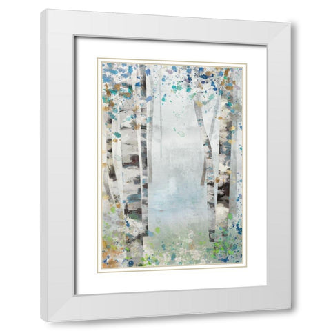 Wild Soul I White Modern Wood Framed Art Print with Double Matting by Roko, Ken