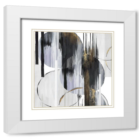 State of MindÂ  White Modern Wood Framed Art Print with Double Matting by Lera